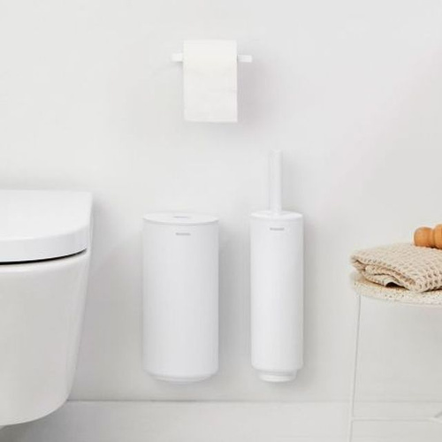 Zestaw 3 akcesoriów toaletowych MindSet Mineral Fresh White BRABANTIA