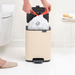 Kosz pedałowy 7l Bo Soft Beige BRABANTIA