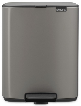 Kosz pedałowy 12l Bo Platinum BRABANTIA