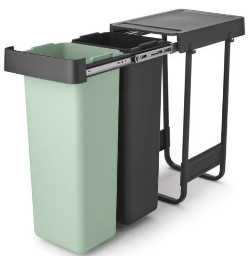 Kosz szafkowy  do zabudowy 2x30l Sort&Go BRABANTIA