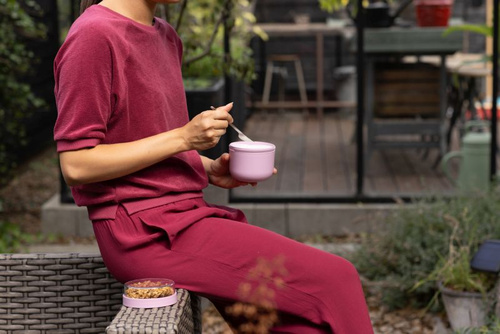 Pojemnik na jogurt 500 ml Make & Take Lilac Pink BRABANTIA