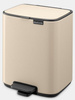 Kosz pedałowy 7l Bo Soft Beige BRABANTIA