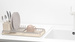 Suszarka do naczyń mała SinkSide Soft Beige BRABANTIA