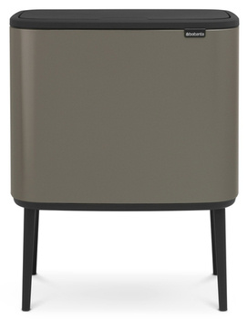 Kosz BO Touch Bin 3  x 11l platynowy  BRABANTIA