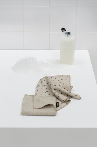 Ściereczki z mikrofibry 2 sztuki Sinkside Soft Beige BRABANTIA