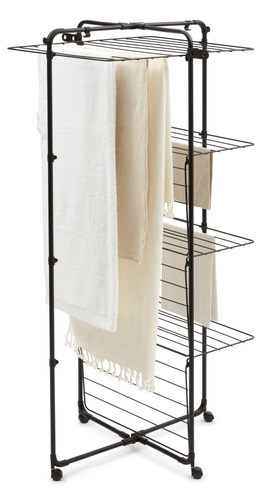 Suszarka na pranie 30m HangOn Tower czarny mat BRABANTIA