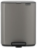 Kosz pedałowy 12l Bo Platinum BRABANTIA