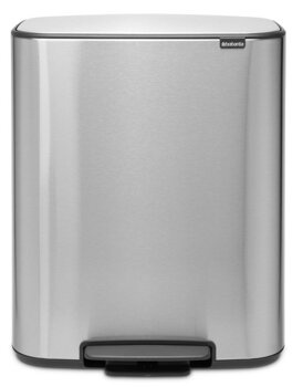 Kosz Bo Pedal Bin 60l stal matowa FPP BRABANTIA