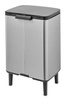 Kosz 12l Bo Hi Matt Steel Fingerprint Proof BRABANTIA