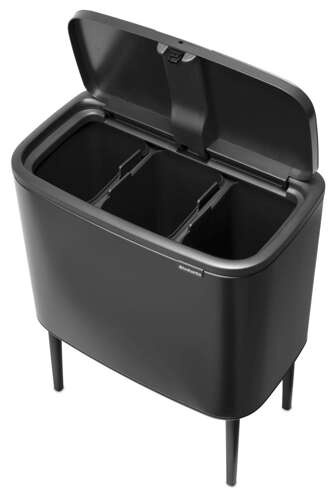 Kosz BO Touch Bin 3  x 11l Confident Grey BRABANTIA