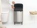 Kosz 12l Bo Hi Matt Steel Fingerprint Proof BRABANTIA