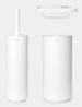 Zestaw 3 akcesoriów toaletowych MindSet Mineral Fresh White BRABANTIA