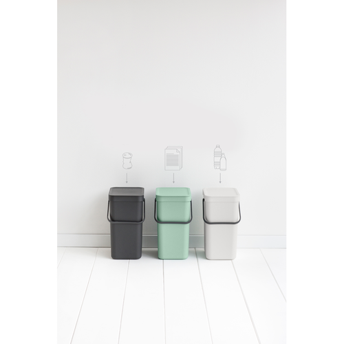 Kosz Sort & Go 12l Jade Green BRABANTIA