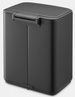 Kosz pedałowy 7l Bo Mineral Infinite Grey BRABANTIA
