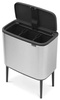 Kosz BO Touch Bin 3 x 11l stal matowa FPP BRABANTIA