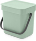 Kosz Sort & Go 3l Jade Green BRABANTIA