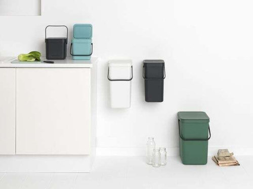 Kosz 25 l Sort&Go Dark Grey BRABANTIA