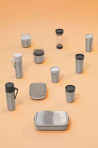 Butelka termiczna 500 ml Make&Take dark grey BRABANTIA