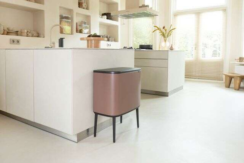 Kosz BO Touch Bin 11+23l Satin Taupe BRABANTIA