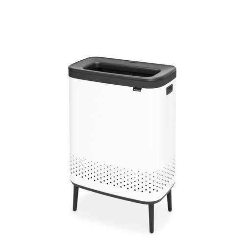 Kosz na bielizną 2x45l BO Laundry Bin Hi biały BRABANTIA