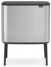 Kosz BO Touch Bin 11+23l stal matowa FPP BRABANTIA 