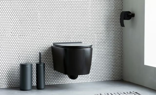 Zestaw 3 akcesoriów toaletowych MindSet Mineral Infinite Grey BRABANTIA