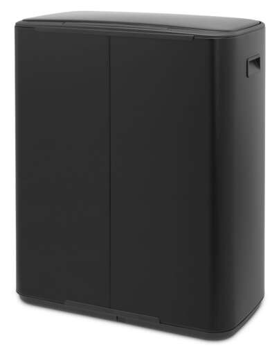 Kosz Bo Pedal Bin 2x30 l czarny matowy BRABANTIA 