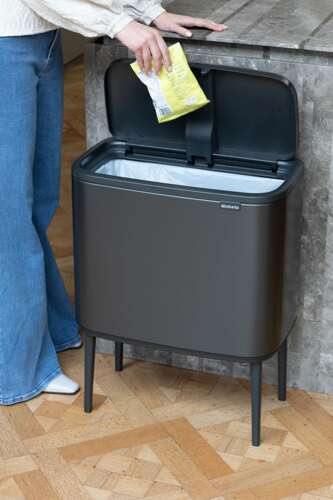 Kosz BO Touch Bin 36l Confident Grey BRABANTIA 