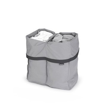 Wymienny worek do kosza na bieliznę 2x45l BO Laundry Bin szary BRABANTIA