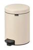 Kosz pedałowy NewIcon 5l Soft Beige BRABANTIA