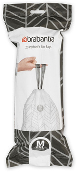 Worki na śmieci rozmiar M - 60l 20 sztuk BRABANTIA