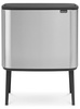 Kosz BO Touch Bin 3 x 11l stal matowa FPP BRABANTIA