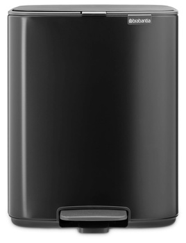 Kosz pedałowy 12l Bo czarny mat BRABANTIA