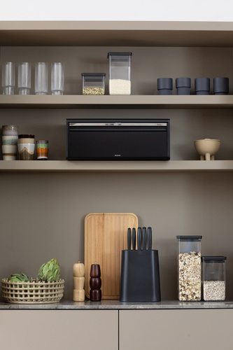 Chlebak prostokątny Matt Black BRABANTIA
