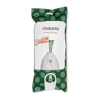 Worki na śmieci rozmiar R - 36l 20 sztuk BRABANTIA