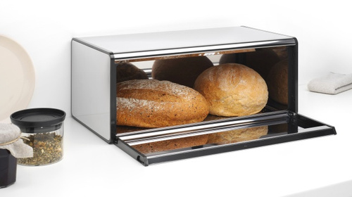 Chlebak prostokątny Brilliant Steel BRABANTIA