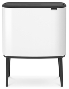 Kosz BO Touch Bin 11+23l biały BRABANTIA