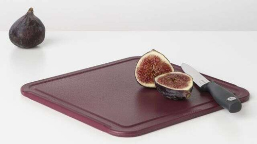 Deska do krojenia średnia Tasty+ Aubergine Red BRABANTIA