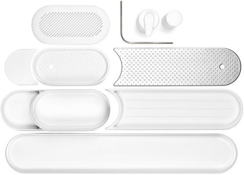 4-częściowy zestaw Organizer SinkStyle Mineral Fresh White BRABANTIA