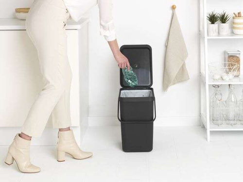 Kosz 25 l Sort&Go Dark Grey BRABANTIA