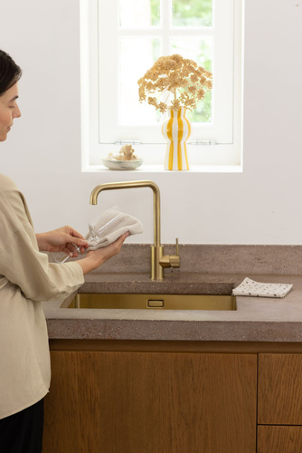 Ściereczki z mikrofibry 2 sztuki Sinkside Soft Beige BRABANTIA