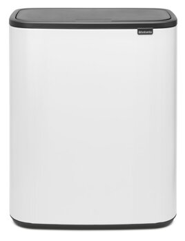 Kosz Bo Touch Bin 2x30l biały BRABANTIA