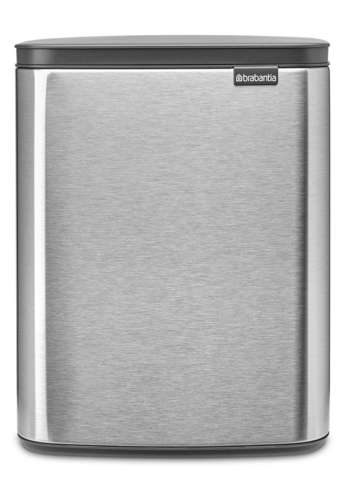 Kosz 12l Bo Matt Steel Fingerprint Proof BRABANTIA