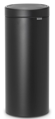 Kosz 30 l Touch Bin New Mineral Moonlight Black BRABANTIA