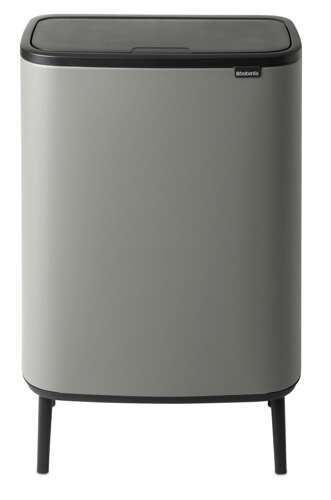 Kosz BO Touch Bin Hi 60 l Mineral Concrete Grey BRABANTIA