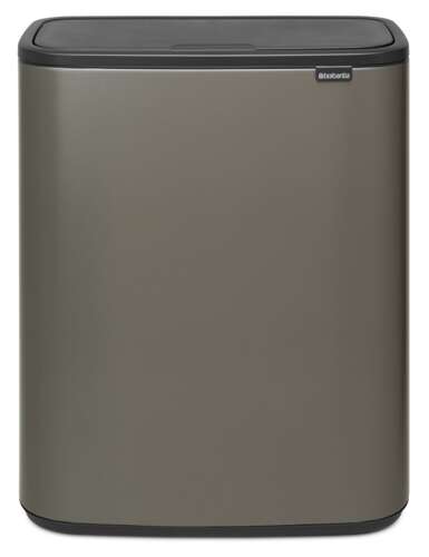 Kosz Bo Touch Bin 60l platynowy BRABANTIA