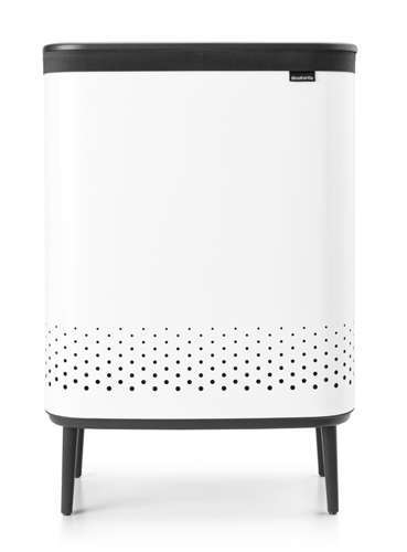 Kosz na bielizną 2x45l BO Laundry Bin Hi biały BRABANTIA