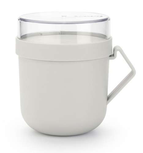 Kubek na zupę 600ml Make&Take Light Grey BRABANTIA